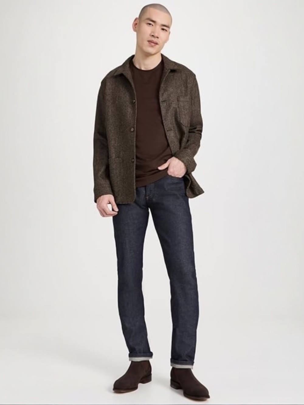 A.P.C. New Standard Selvedge Raw Denim Jeans Dark Indigo Men’s 27